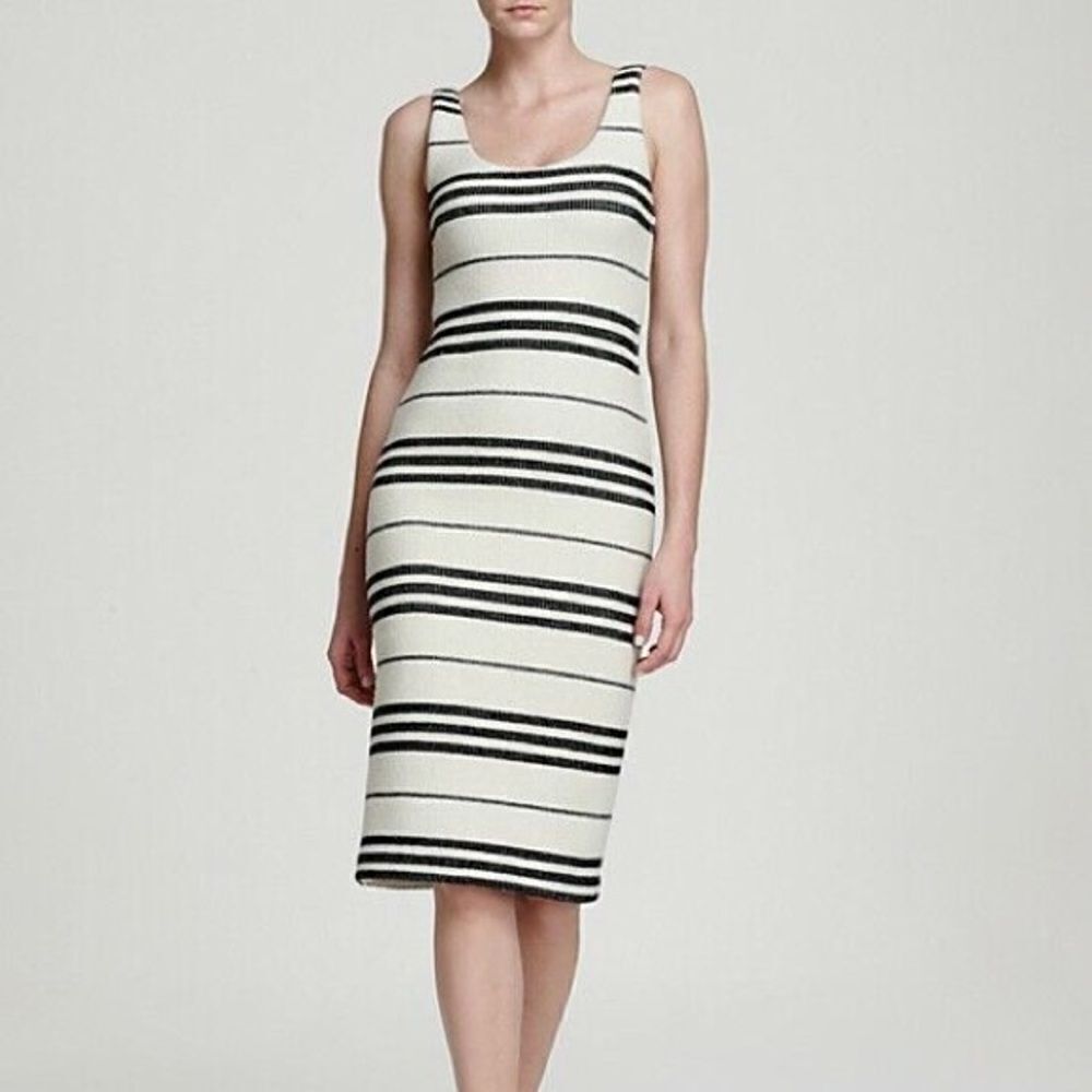 Alice + Olivia Elaina striped sweater dress